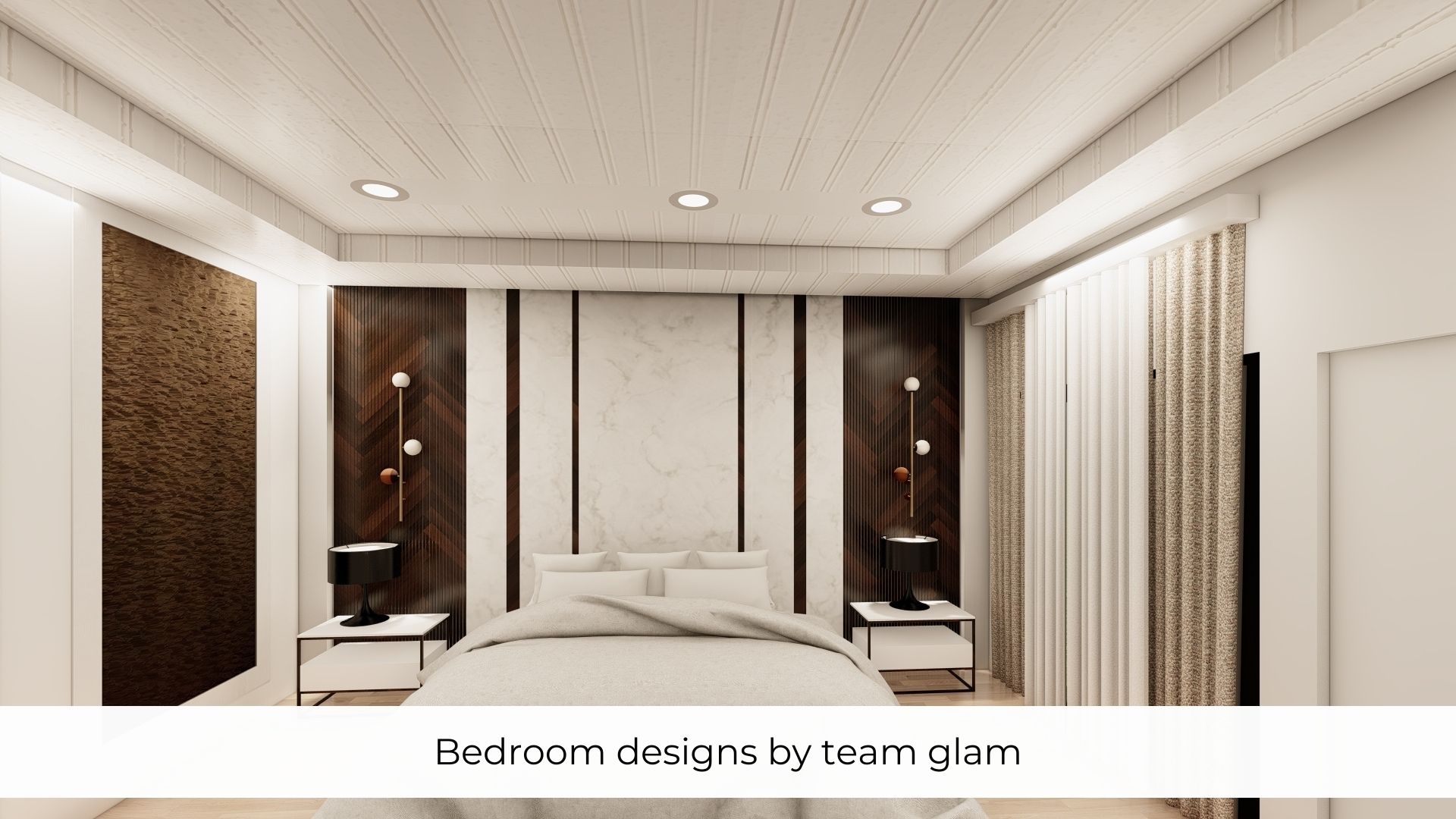 Bedroom designs by team glam (1)